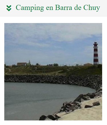 Campings en Rocha. Mejores lugares para acampar en Barra del Chuy.