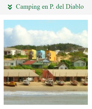 Campings en Rocha. Mejores lugares para acampar en Punta del Diablo.