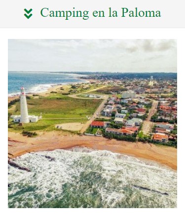 Camping en Rocha. Mejores lugares para acampar en La Paloma y La Aguada.