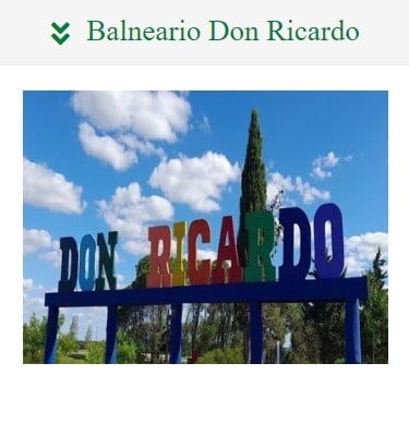 Camping en Flores. Acampar en Balneario Don Ricardo en Trinidad.