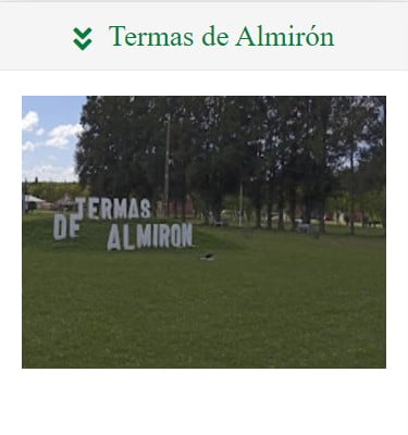 Camping en Paysandú. Acampar en Termas de Almirón.