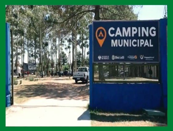 Camping Municipal Lago Merín. Acampar en Laguna Merín Camping.
