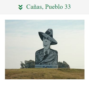 Camping en Cañas, Pueblo 33 en Tacuarembó